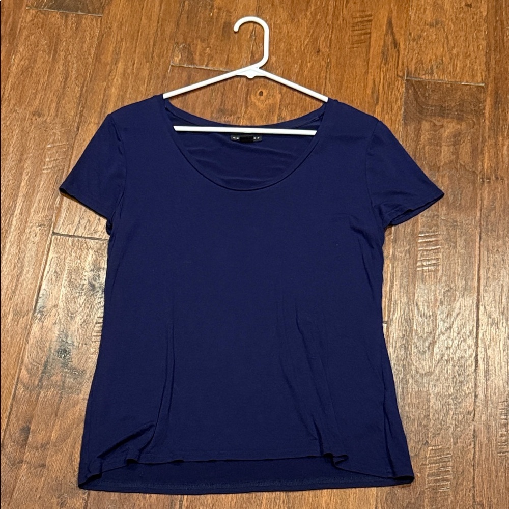 Medium Business Caual Sleep Navy Blue Top
